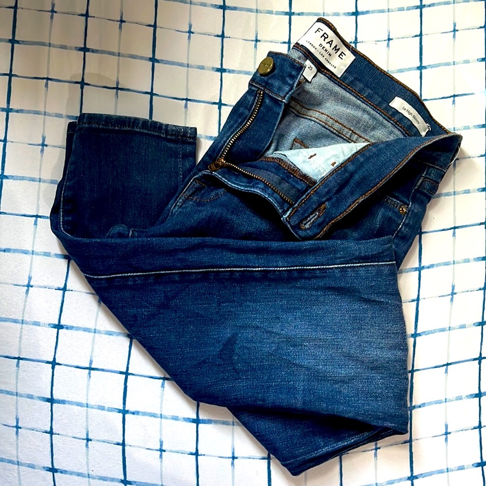 FRAME Le High Skinny